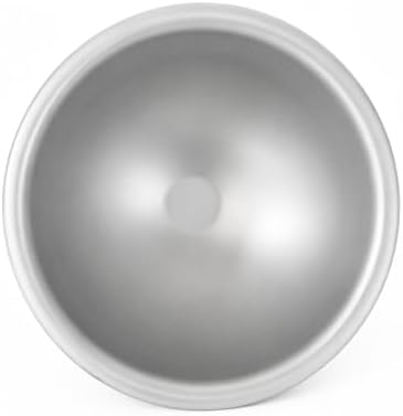 4 Inch Sphere Cake Pan Set, Aluminum Alloy Cute 3D Hemisphere Mold