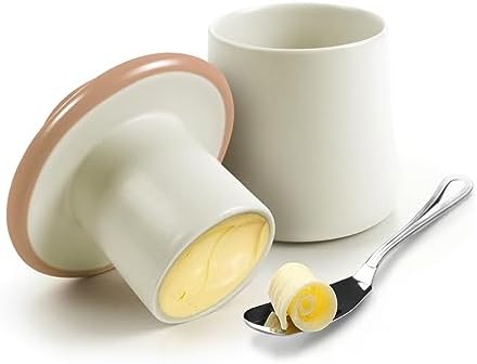 Genuine Fred FORAGE Mushroom Butter Storage Container, Unique Kitchen
