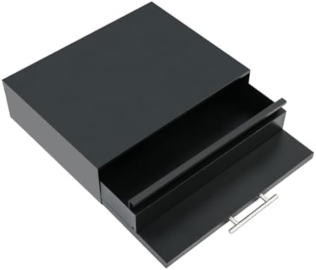 Xuthusman Countertop Microwave Rack with Pull-Out Drawer