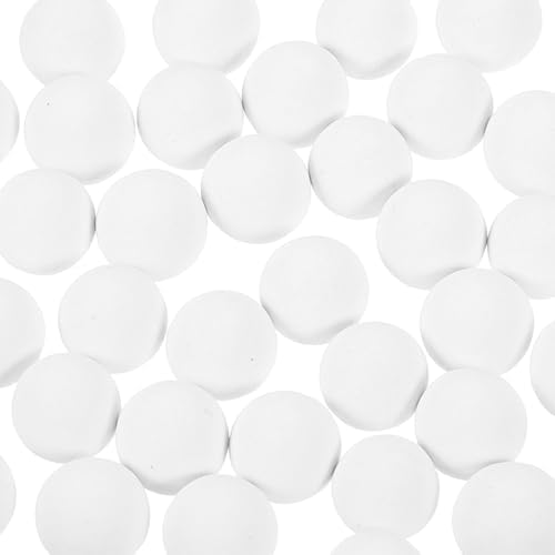 Reusable Ceramic Pastry Baking Beans 1 Bottle round White
