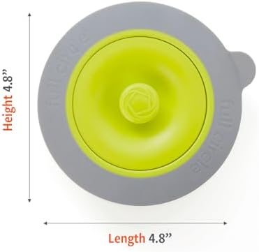 Full Circle Catch & Close Sink Strainer, Green