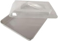 Nordic Ware Hi-Side Sheet Cake Baking Pan with Lid Aluminum Aluminum