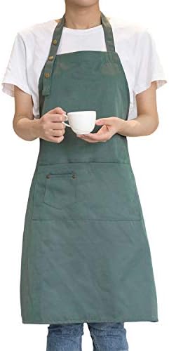 Art & Kitchen Apron for Painting Pottery Cooking, Waterproof