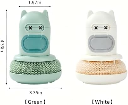 Refillable Soap Dispensing Dish Brush