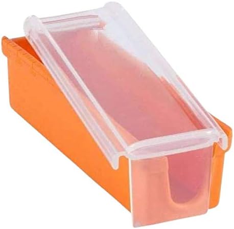 Silicone Butter Keeper with Built-in Slicing Blade & Microwave Safe