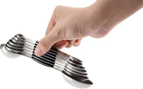 Measuring Spoons Set - Stainless Steel Magnetic Measuring Spoons SET
