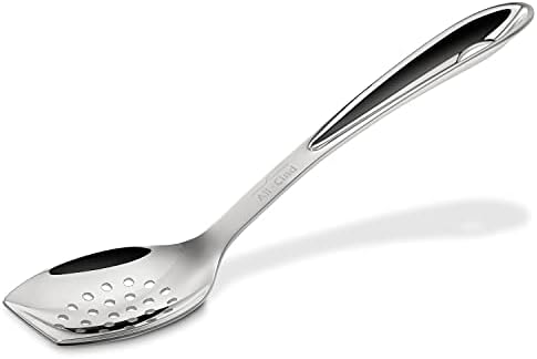 All-Clad Stainless Steel 9.5-inch Slotted Spoon, Kitchen Tools
