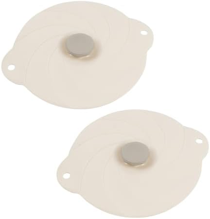 2 Pack 6Inch Silicone Bowl Lids with Handle