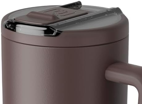 BrüMate Era Flip 40oz Tumbler with 100% Leakproof Covered Straw Lid