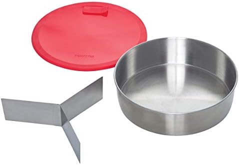 Instant Pot Official Round Nonstick Cook/Bake Pan with Lid & Removable