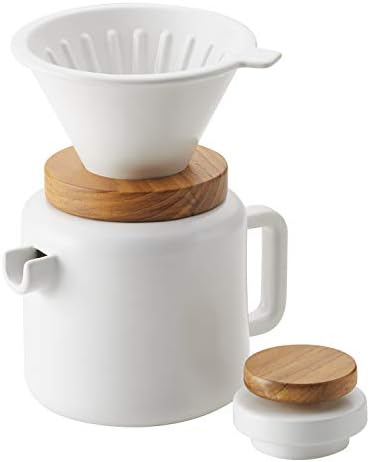 BonJour 47955 4-Cup Stoneware Coffee Maker Set