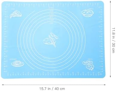 2pcs Silicone Pastry Rolling Mat for Dough Kneading and Baking Tools