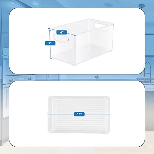 Lifetime Appliance Parts UPGRADED Clear Organizer Storage Bin with