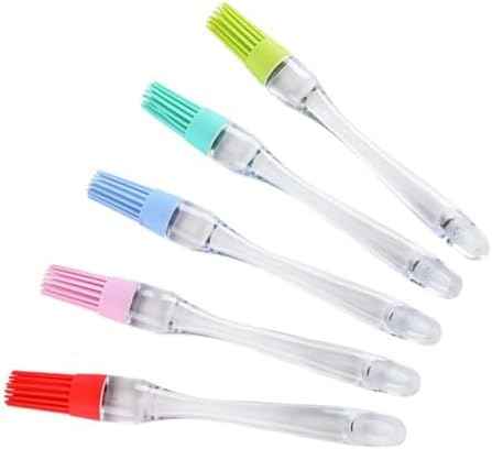 Silicone Basting Brushes 4 Piece Set for Baking and Barbecue Grilling