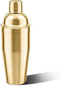 LUCKYGOOBO Cocktail Shaker,24oz Martini Shaker,Drink Shaker Mixer,Gold