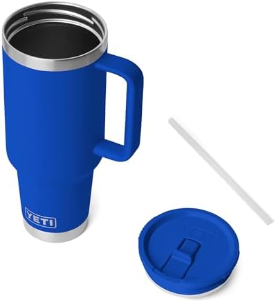 YETI Rambler 40 oz Travel Mug with Flip Straw Lid – Stainless Steel