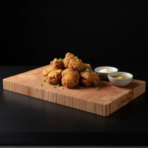 BOUMBI Douglas Fir Cutting Board, 19.7" x 12.2" x 1.5"