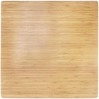 BambooMN Bamboo Burner Cover Cutting Board, 24" x 24" x 0.75"
