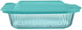 Pyrex Colors Tinted (8"x8") Tinted Glass Baking Dish with BPA-Free Lid