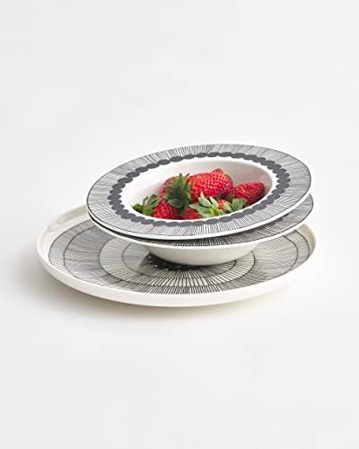 MARIMEKKO Oiva Siirtolapuutarha Deep Dinner Plate — Refine Your