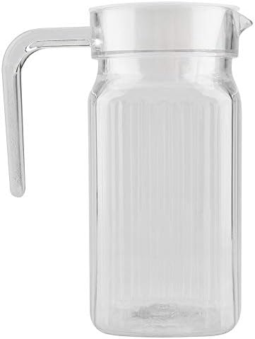 Haofy Acrylic Pitcher, Small Plastic Pitcher Juices Pitcher