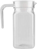 Haofy Acrylic Pitcher, Small Plastic Pitcher Juices Pitcher