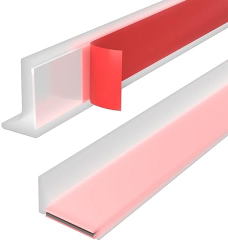 Shower Threshold Water Dam Guard - Self-Adhesive Silicone Waterproof
