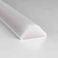 Shower Threshold Water Dam Barrier, 1.2 x 0.55 in, Transparent