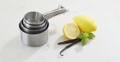 Cuisinart CTG-00-SMC Stainless Steel Measuring Cups, Set of 4
