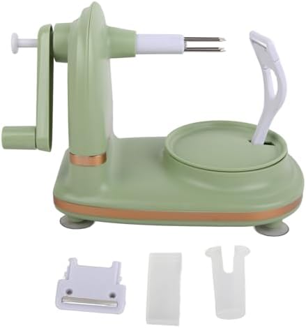 RiToEasysports Peeler Hand Crank Stainless Steel Fruit Peeler Corer