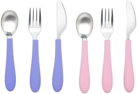 Kids Stainless Steel Utensils Set - Premium 18/8 Grade Silverware Kit