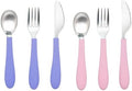 Kids Stainless Steel Utensils Set - Premium 18/8 Grade Silverware Kit