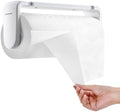 White ONE-Hand 9.4-11inch Paper Towel Holder