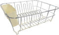 Dish Drying Rack & Cutlery Holder 2 Piece Set - Compact Sink-Fitting