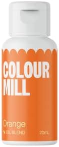 Colour Mill Oil Blend Food Coloring, 20 Milliliters, Orange
