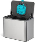 Home Zone Living Kitchen Compost Bin with CleanAura Odor Control
