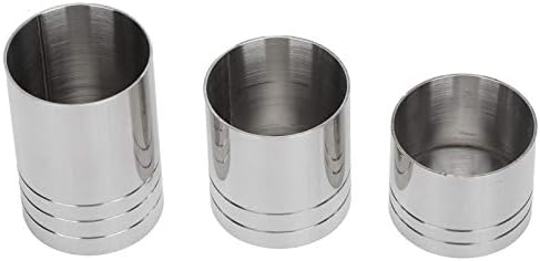 Stainless Steel, Cocktail Jigger Bar Drink Measuring Cup Ounce Set