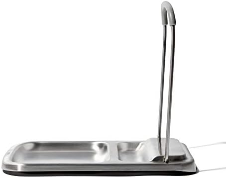 OXO Good Grips Stainless Steel Spoon Rest with Lid Holder