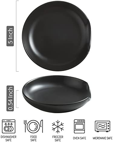 LYEOBOH Spoon Rest for Stove Top, Large Kitchen Spoon Holder, 5 Inch