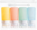 MICEBAY 2 oz Condiment Squeeze Bottles, Leakproof Salad Dressing
