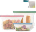 GripStic Steam + Store Bags, Reusable Silicone Bags. Microwave Safe