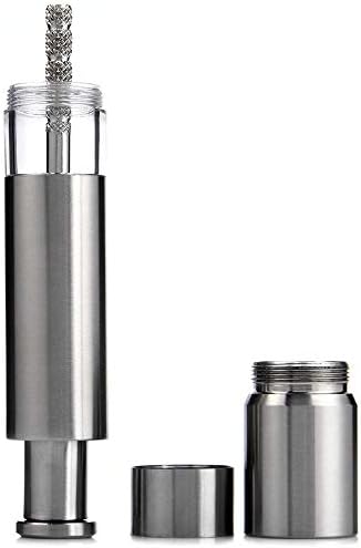Stainless Steel Salt and Pepper Grinder Set of 2