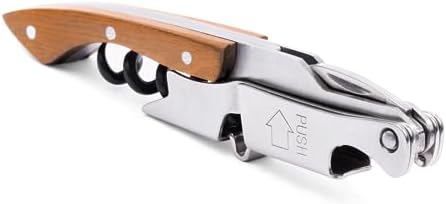 Pocket Prestige Waiters Corkscrew By Coutale Sommelier - Naturalwood