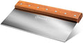 10-inch Long Bench/Dough Scraper, Stainless Steel Blade, Commercial