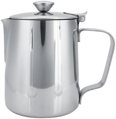 Stainless Steel Milk Frothing Pitcher Dripless Spout for Latte Art