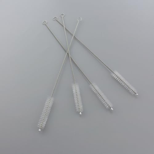 Silicone Reusable Drinking Straws Set with Brush and Case