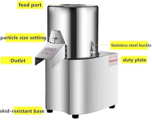 600W Commercial Food Processor Meat Grinder, 110V