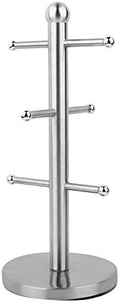 Mug Holder Tree, Coffee Mug Holder Stainless Steel 6