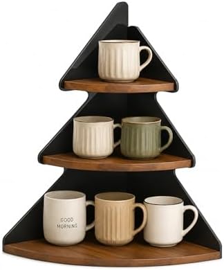 Coffee Mug Organizer Corner, Corner Coffee Mug Holder, Cup Organizer