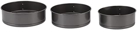 RiToEasysports 3Pcs NonStick Springform Pan Set, Round Baking Pans for